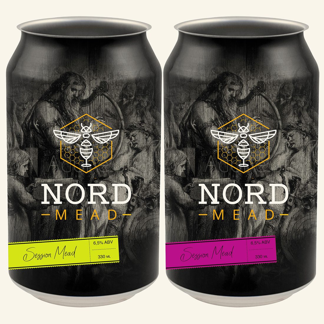 Verpackungsdesign – Nord Mead · dunkle Eleganz