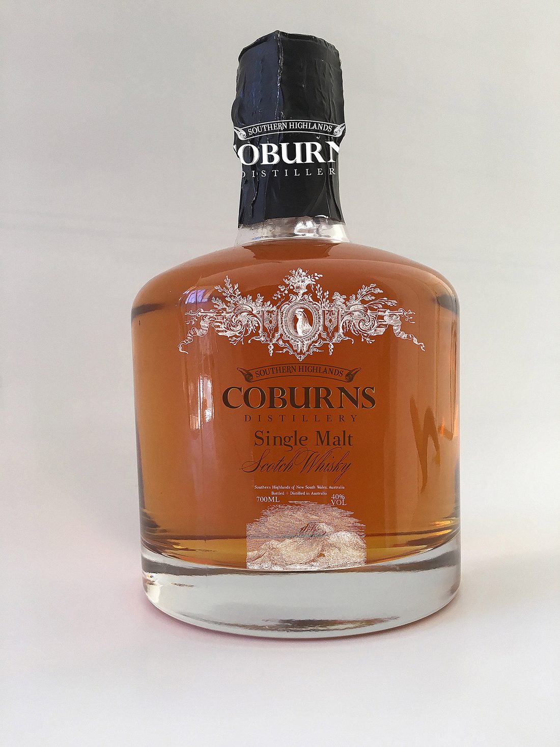 Verpackungsdesign – Coburns · Brandy-Karaffe
