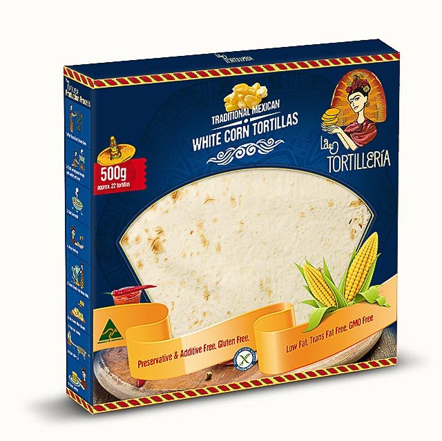 Verpackungsdesign – La Tortilleria · Faltschachtel