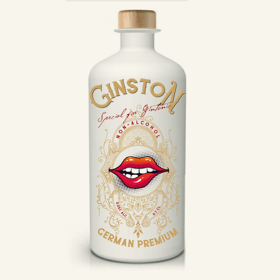 Verpackungsdesign – Ginston · German Premium Gin