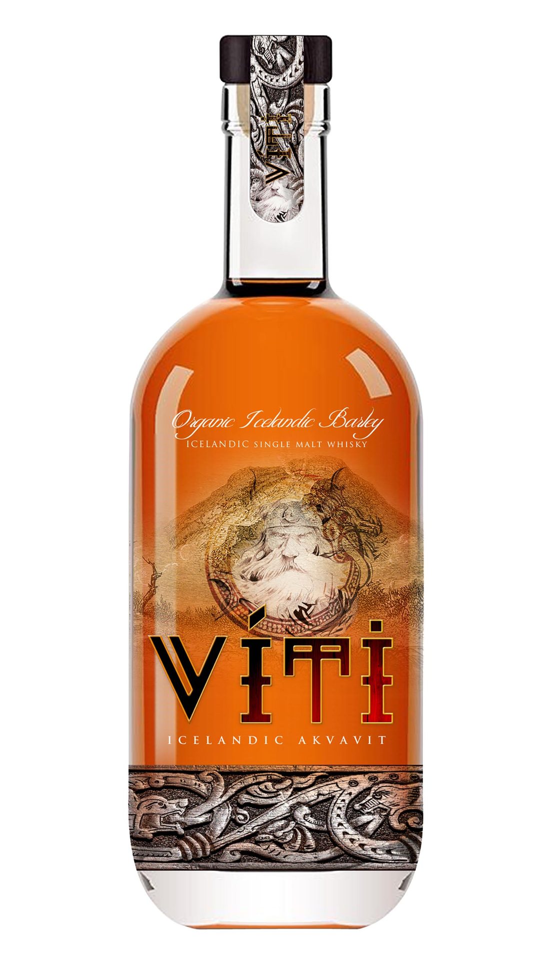 Verpackungsdesign – VITI · handgezeichnetes Monogramm