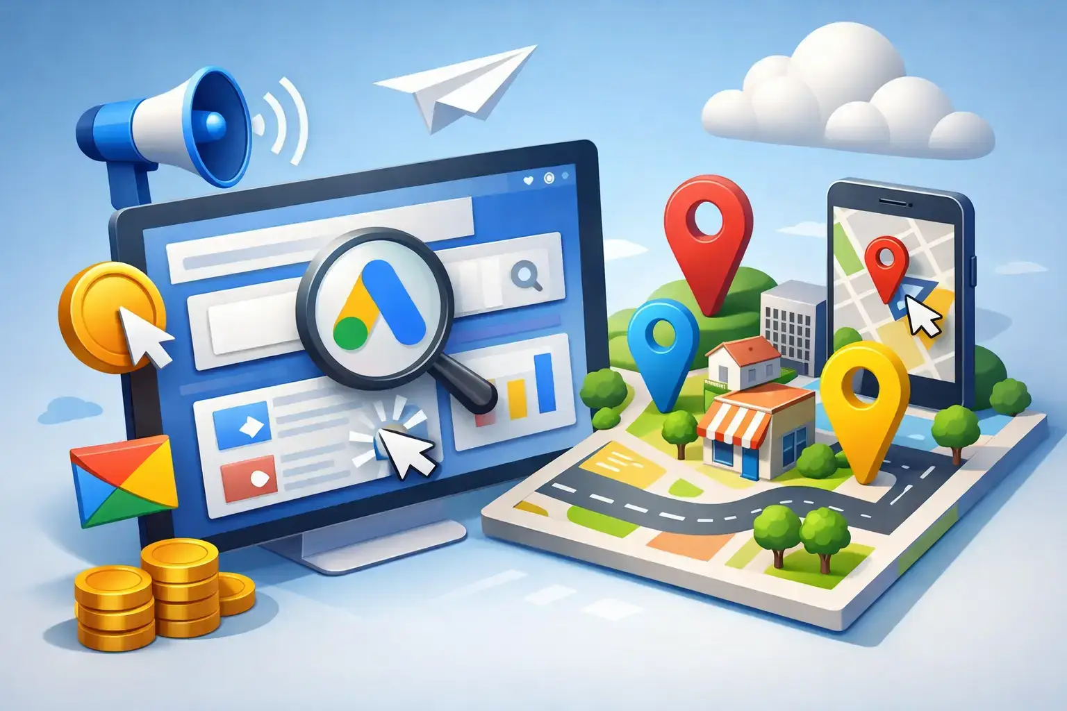 Google Ads fuer lokale Kunden richtig nutzen