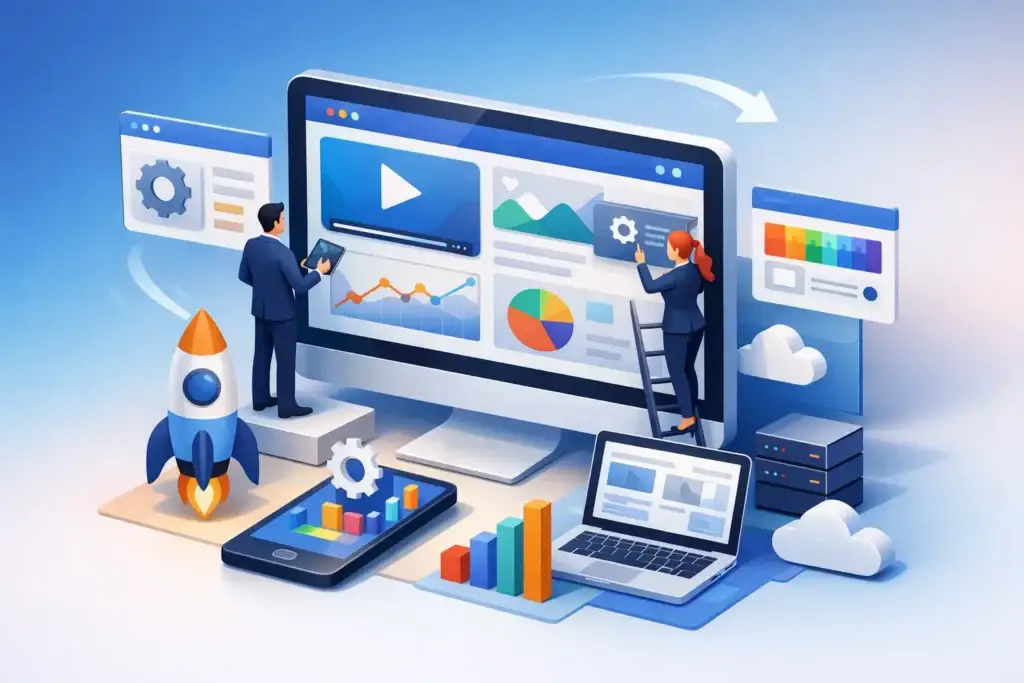 Website modernisieren im Unternehmen