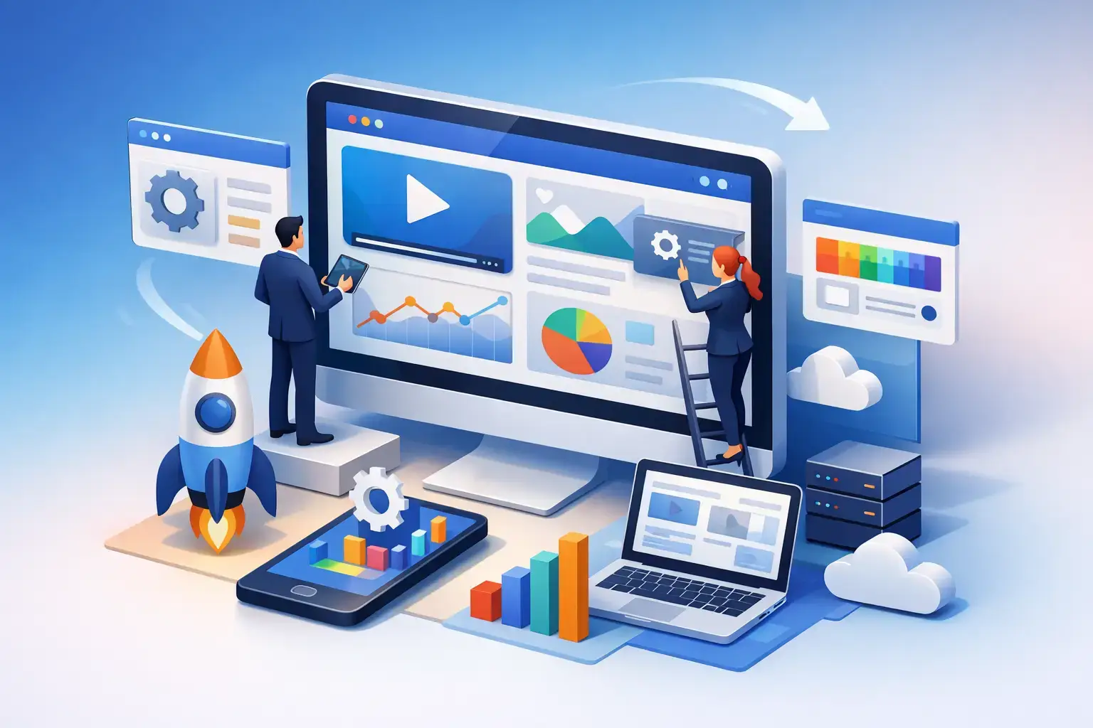 Website modernisieren im Unternehmen