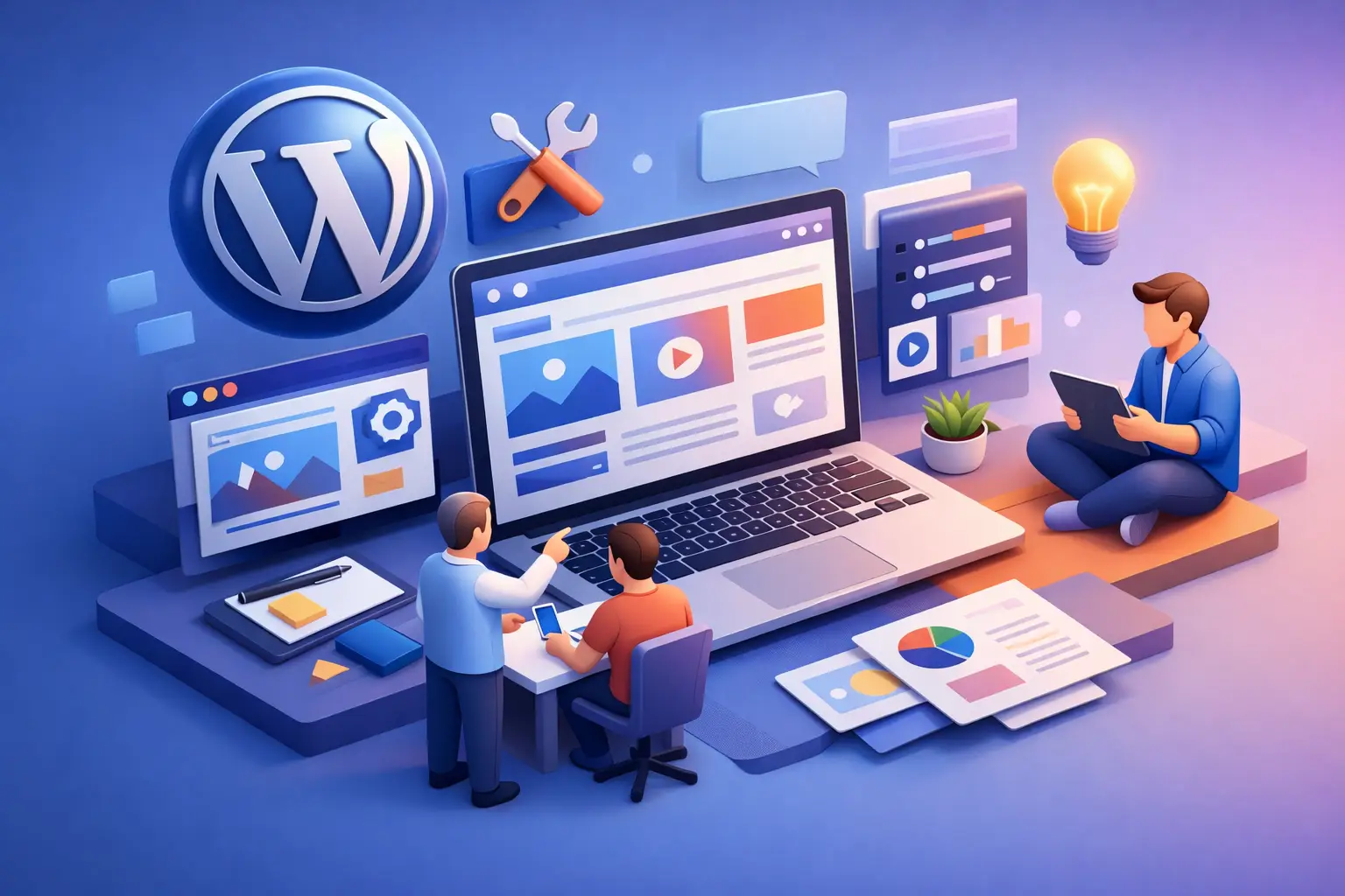 WordPress Website erstellen lassen - lohnt es sich?